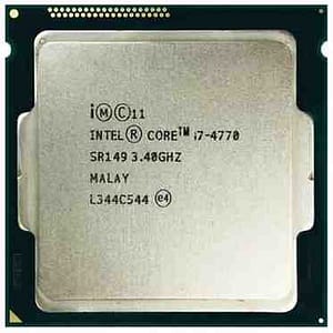 Intel Core i7-4770 4th Gen Processor 3.40 GHz (Up to 3.90 GHz) LGA 1150 Desktop CPU